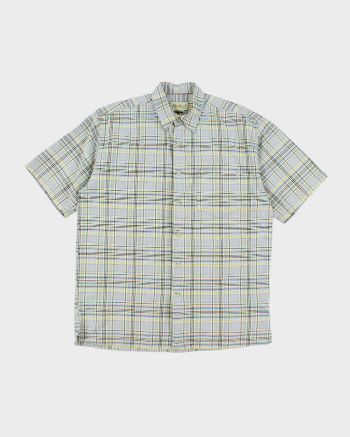Vintage Eddie Bauer Patterned Short Sleeve Shirt - M