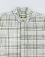 Vintage Eddie Bauer Patterned Short Sleeve Shirt - M