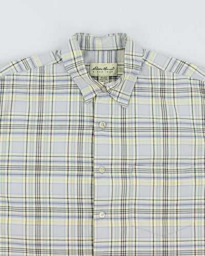 Vintage Eddie Bauer Patterned Short Sleeve Shirt - M