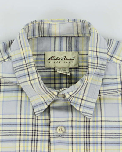 Vintage Eddie Bauer Patterned Short Sleeve Shirt - M