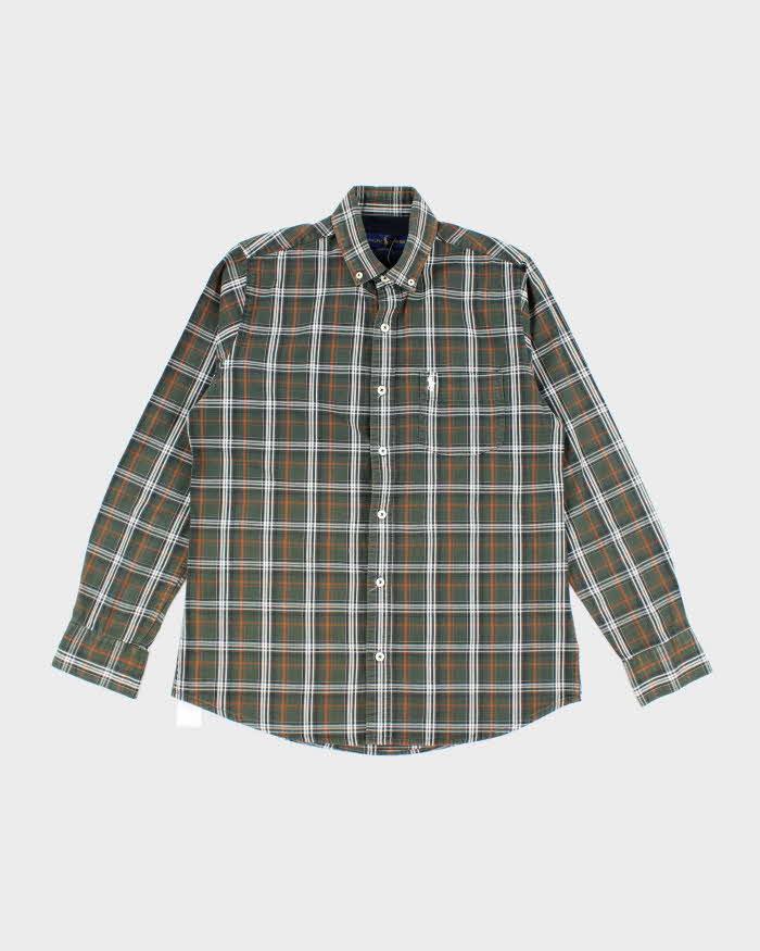 Vintage Ralph Lauren Patterned Flannel Shirt - L