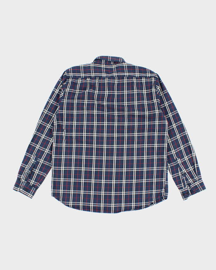 Vintage 2000's Burberry Brit Patterned Button Up Shirt - XL