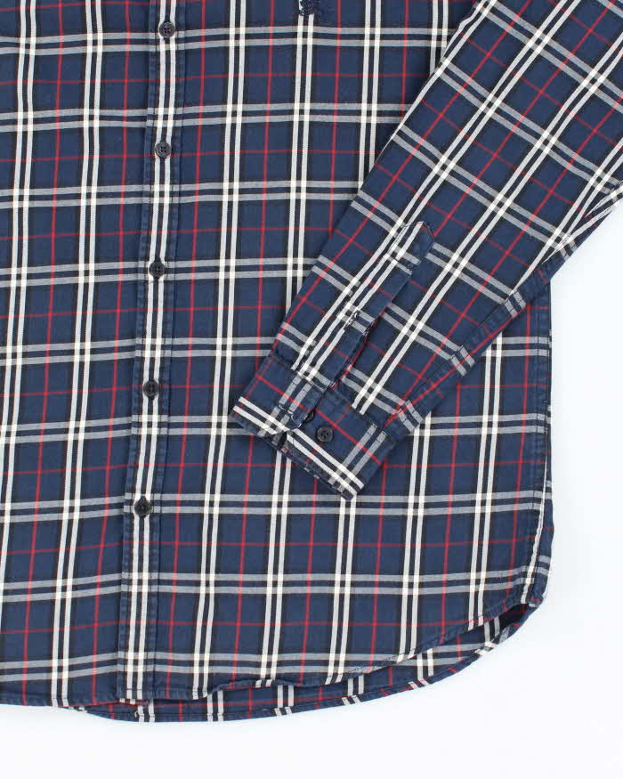 Vintage 2000's Burberry Brit Patterned Button Up Shirt - XL