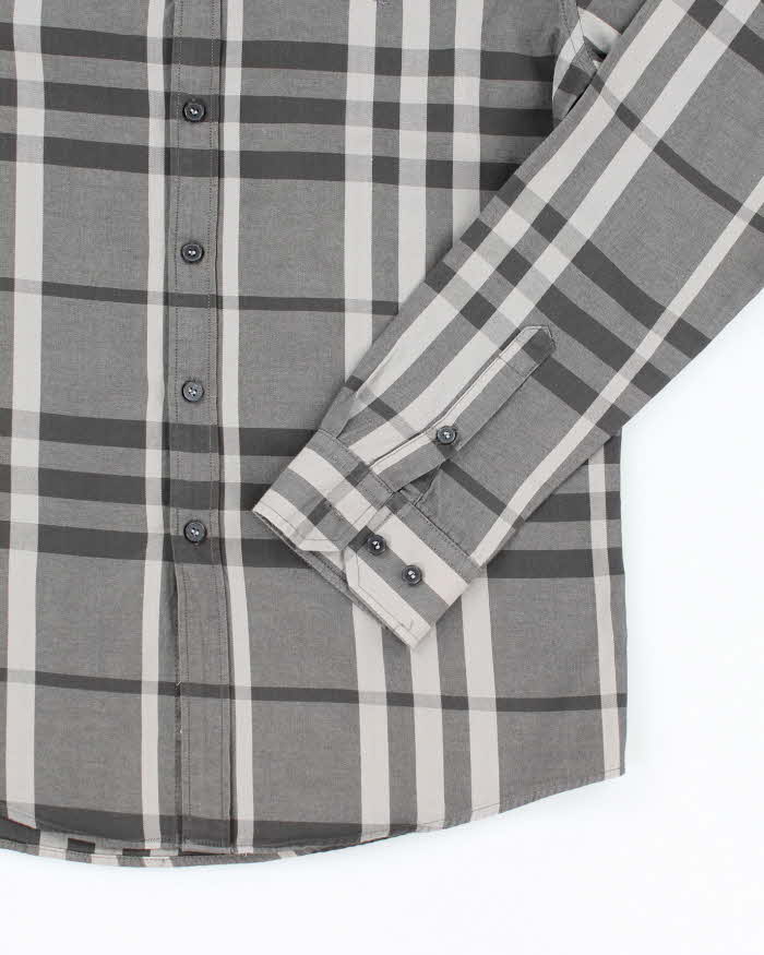 Vintage 2000's Burberry Brit Patterned Button Up Shirt - XXL