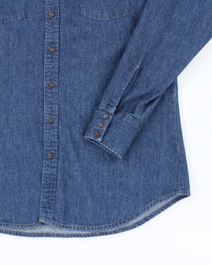 Vintage Levi's Dark Wash Oversized Denim Shirt - XL