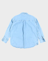 Vintage Levi's Silver Tab Heavyweight Light Wash Denim Shirt - L