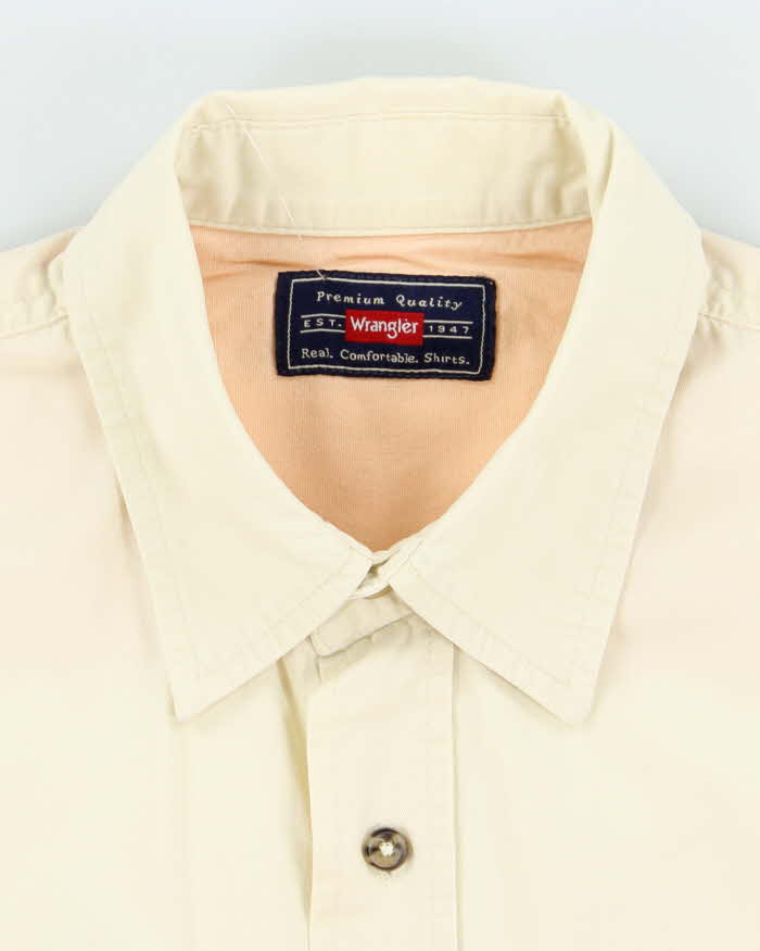 Vintage Wrangler Plain Oversized Shirt - L