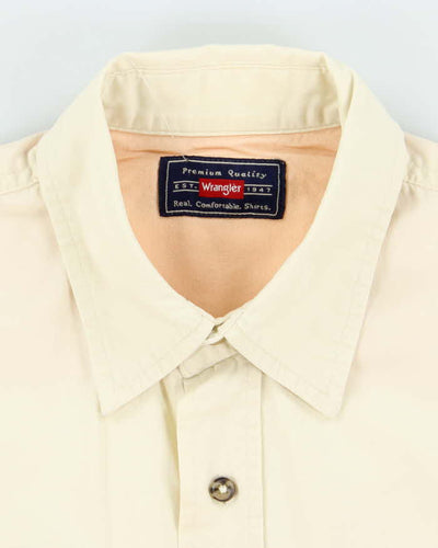 Vintage Wrangler Plain Oversized Shirt - L