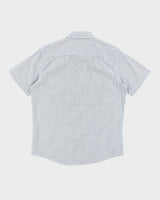 Vintage 2000's Eddie Bauer Striped Short Sleeve Shirt - M