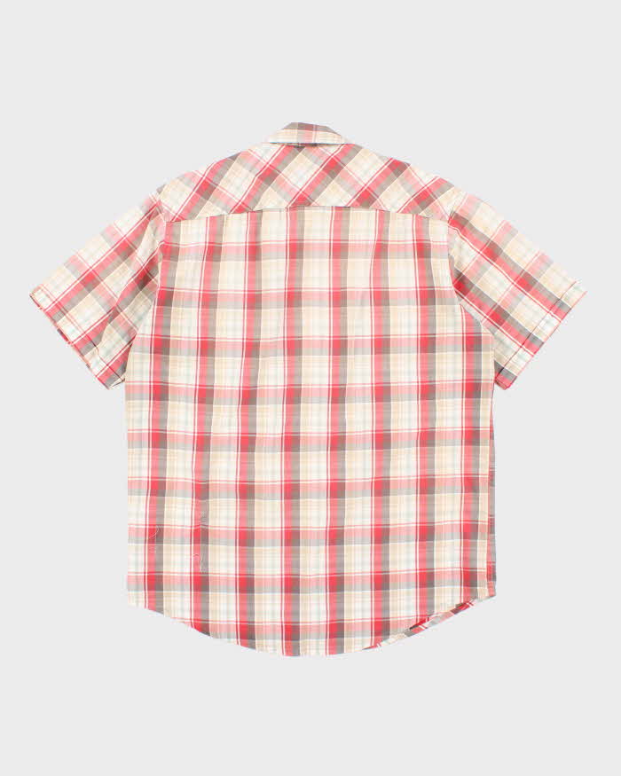 Vintage 2000's Timberland Checked Short Sleeve Shirt - M