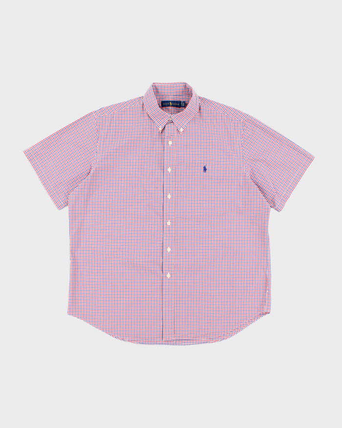 Vintage 2000's Ralph Lauren Checked Short Sleeve Shirt - XL