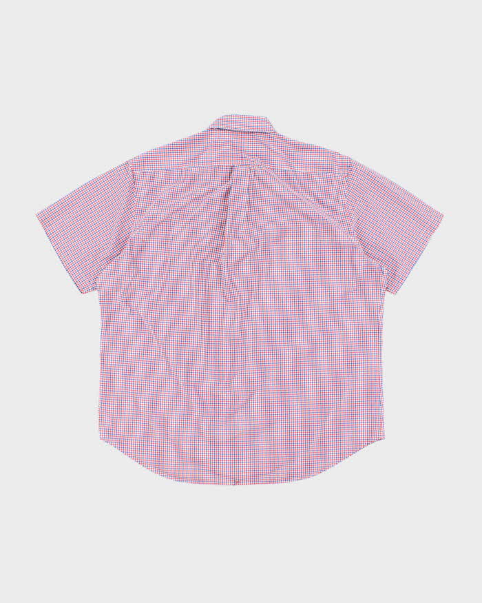 Vintage 2000's Ralph Lauren Checked Short Sleeve Shirt - XL