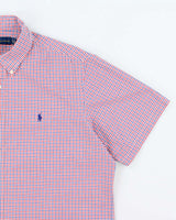 Vintage 2000's Ralph Lauren Checked Short Sleeve Shirt - XL