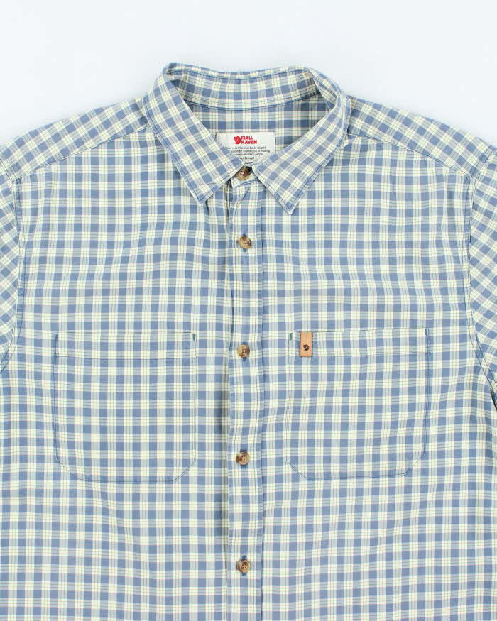 Vintage 2000's Fjall Raven Checked Short Sleeve Shirt - L