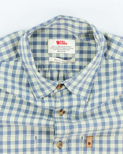 Vintage 2000's Fjall Raven Checked Short Sleeve Shirt - L