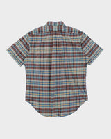 Vintage 2000's Polo Ralph Lauren Patterned Short Sleeve Shirt - M