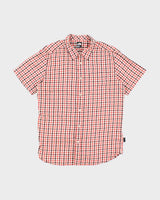 Vintage 2000's The North Face Check Short Sleeve Shirt - L