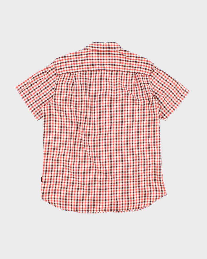 Vintage 2000's The North Face Check Short Sleeve Shirt - L