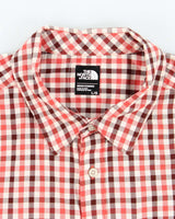 Vintage 2000's The North Face Check Short Sleeve Shirt - L