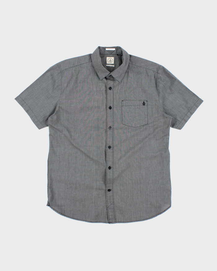 Vintage 00s Volcom Short Sleeve Shirt - L
