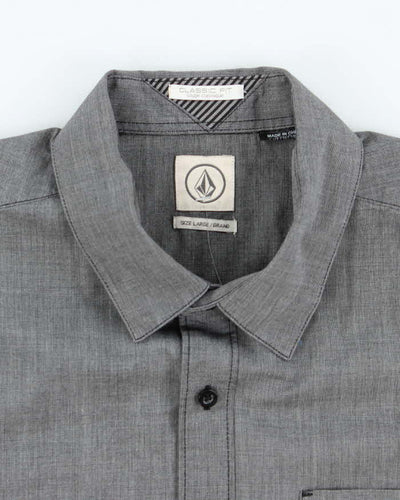 Vintage 00s Volcom Short Sleeve Shirt - L