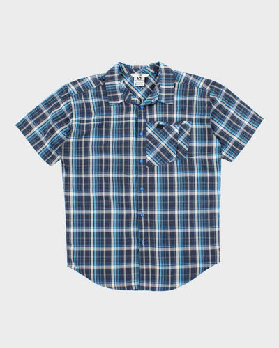 Salomon Check Short Sleeve Shirt - M