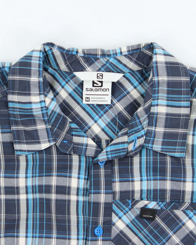 Salomon Check Short Sleeve Shirt - M