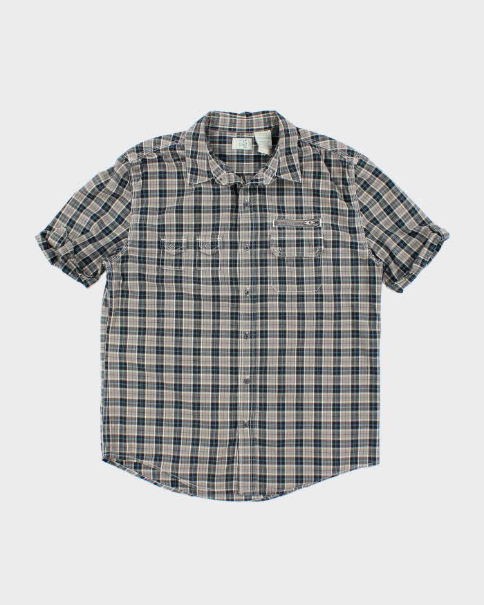 Vintage 725 Check Short Sleeve Shirt - M