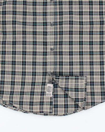 Vintage 725 Check Short Sleeve Shirt - M