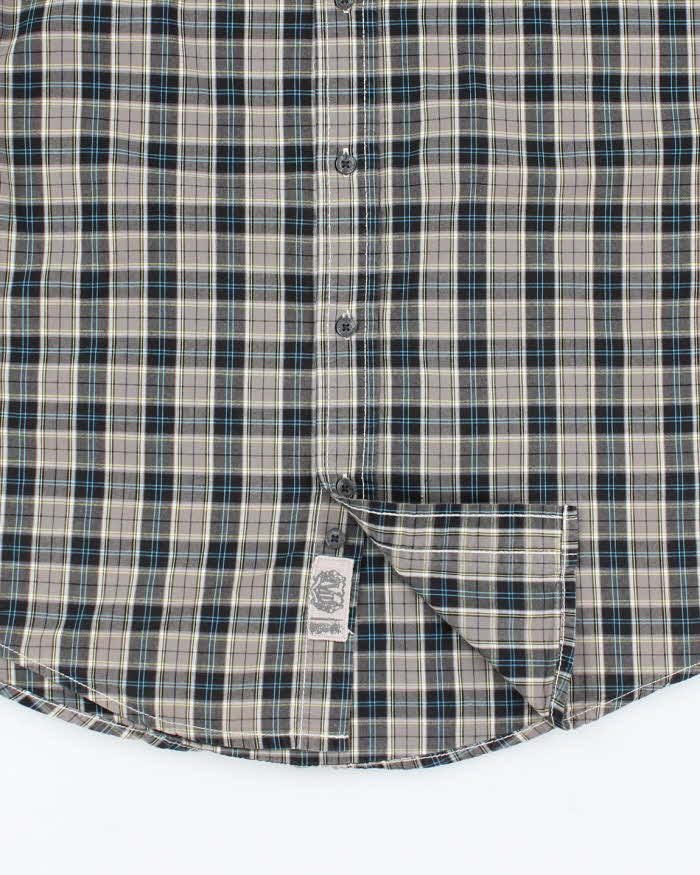 Vintage 725 Check Short Sleeve Shirt - M
