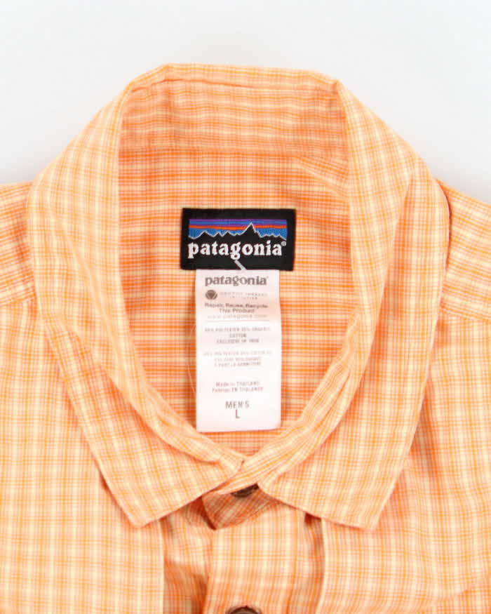 Vintage Patagonia Check Short Sleeve Shirt - L
