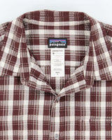 Vintage Patagonia Seersucker Check Short Sleeve Shirt - L