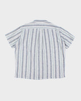 Vintage Eddie Bauer Stripe Short Sleeve Shirt - XL