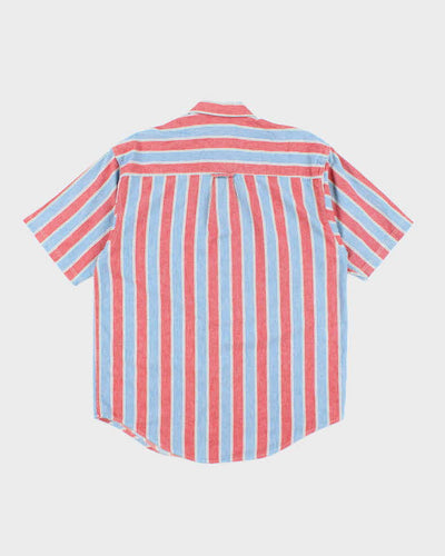 Vintage Eddie Bauer Stripe Short Sleeve Shirt - L