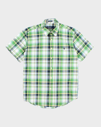 Vintage Ralph Lauren Check Short Sleeve Shirt - S