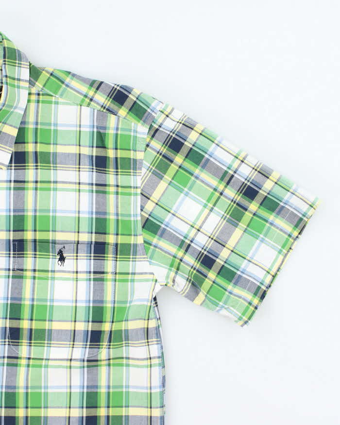Vintage Ralph Lauren Check Short Sleeve Shirt - S