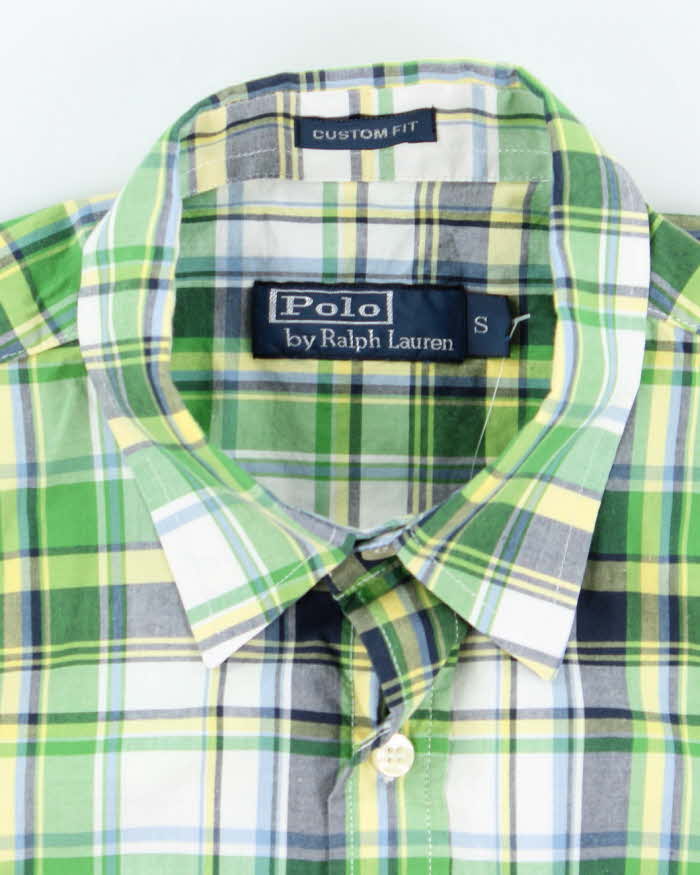 Vintage Ralph Lauren Check Short Sleeve Shirt - S