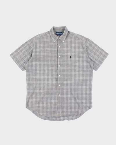 Vintage Ralph Lauren Check Short Sleeve Shirt - L