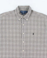 Vintage Ralph Lauren Check Short Sleeve Shirt - L