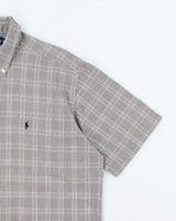 Vintage Ralph Lauren Check Short Sleeve Shirt - L