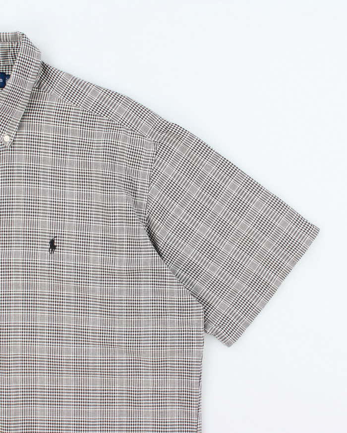 Vintage Ralph Lauren Check Short Sleeve Shirt - L
