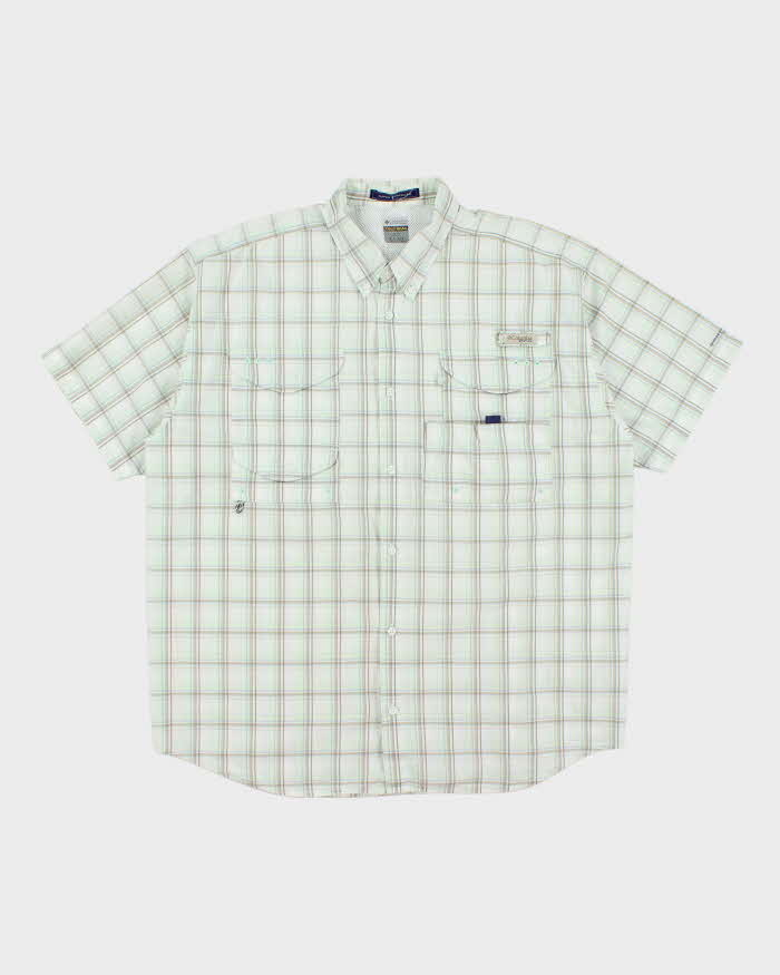 Vintage Columbia PFG Omni-Shade Check Short Sleeve Shirt - XL