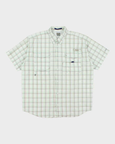 Vintage Columbia PFG Omni-Shade Check Short Sleeve Shirt - XL