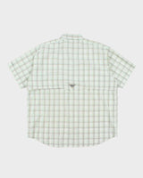 Vintage Columbia PFG Omni-Shade Check Short Sleeve Shirt - XL