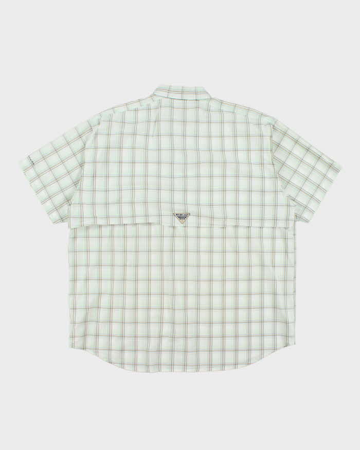 Vintage Columbia PFG Omni-Shade Check Short Sleeve Shirt - XL