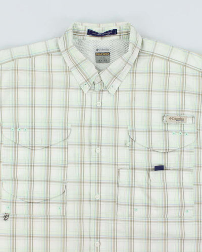 Vintage Columbia PFG Omni-Shade Check Short Sleeve Shirt - XL