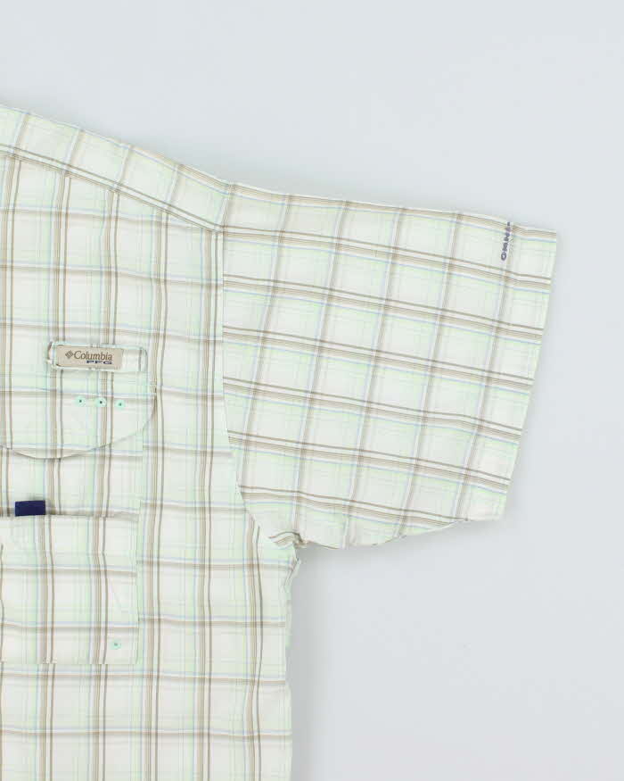 Vintage Columbia PFG Omni-Shade Check Short Sleeve Shirt - XL