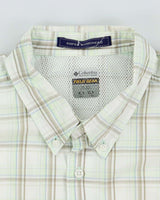 Vintage Columbia PFG Omni-Shade Check Short Sleeve Shirt - XL