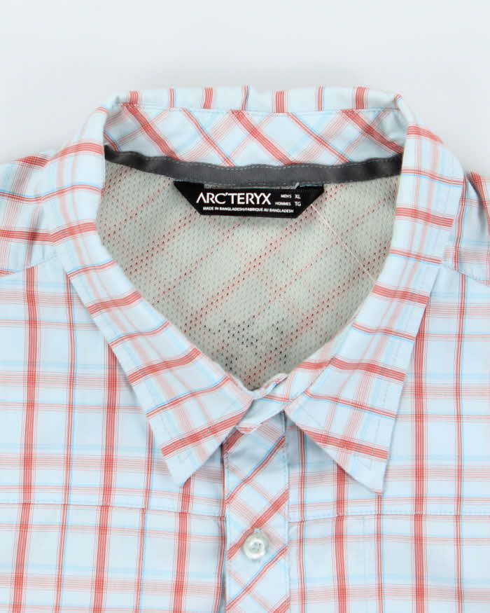 Vintage Arc'teryx Check Short Sleeve Shirt - XL