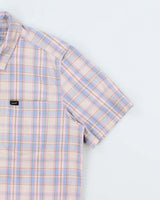Vintage Lee Check Short Sleeve Shirt - L